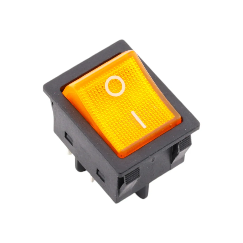IC-104 Geniş Işıklı Sarı Anahtar ON-OFF
