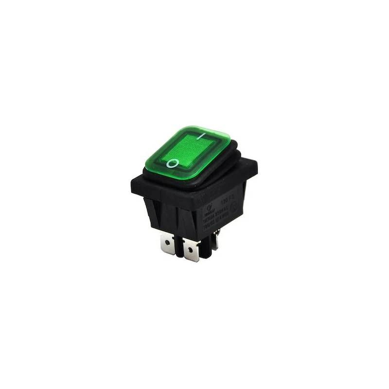 IC-104W Geniş Körüklü Yeşil Işıklı Anahtar