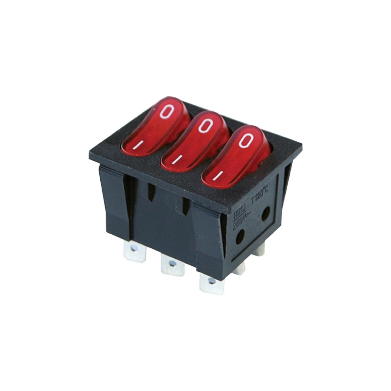 IC-136 Üçlü Işıksız Anahtar ON-OFF 6P