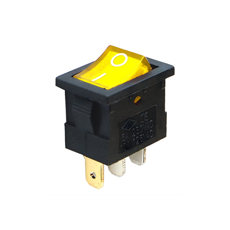 IC-118 Mini Işıklı Sarı Anahtar