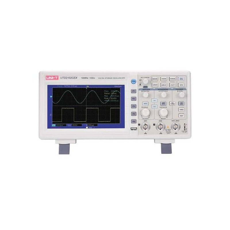 UNI-T UTD2102CEX+ 100MHz Dijital Depolamalı Osiloskop