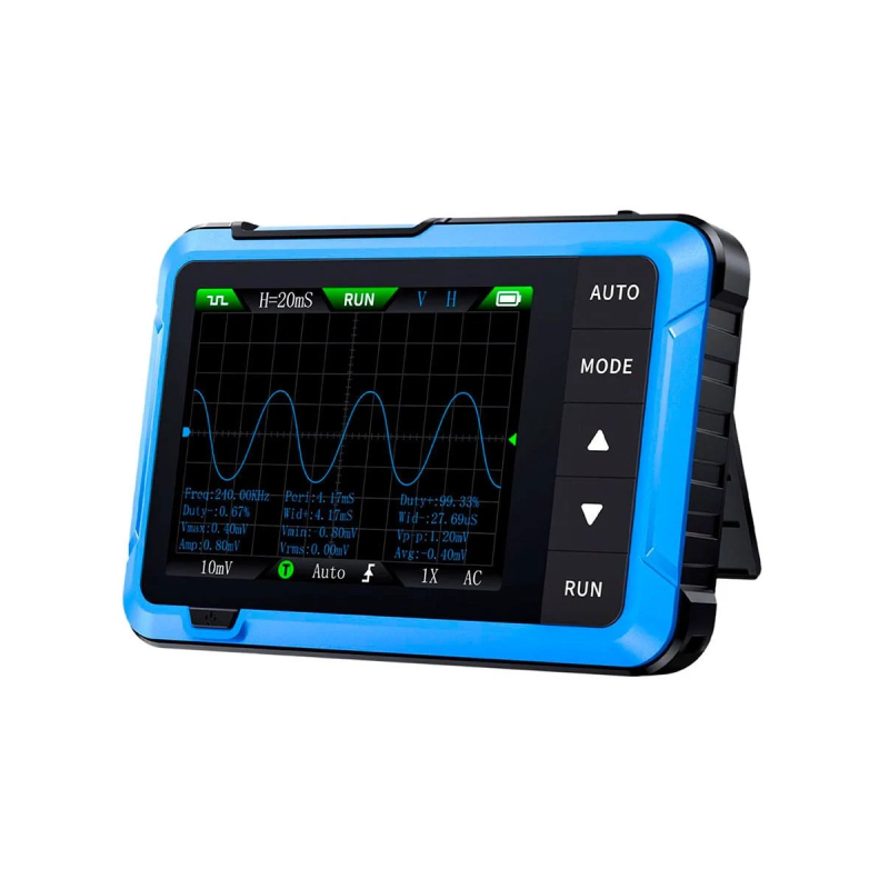 DSO-510 2-in-1 Mini El Tipi Dijital Osiloskop ve Sinyal Jeneratörü (10MHz / 48MS/s)