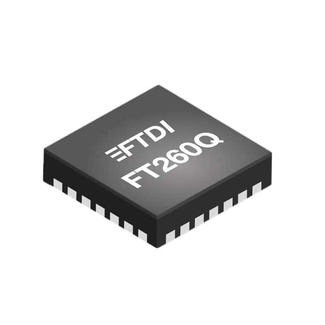 FTDI FT260Q-T USB-I2C/UART Köprü 28-WQFN Entegre Devre