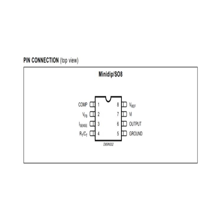 UC3842BN, PDIP-8 Entegre Devre