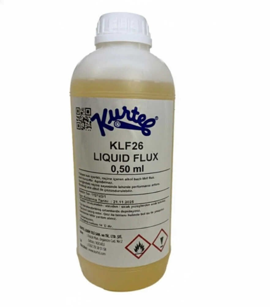 Kurtel KLF-26 Reçineli Sıvı Flux 500mL